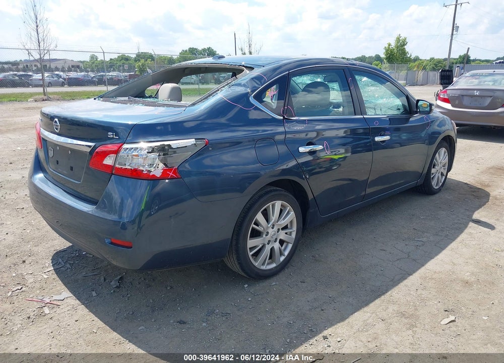 2015 NISSAN SENTRA SL VIN: 3N1AB7AP9FY360212