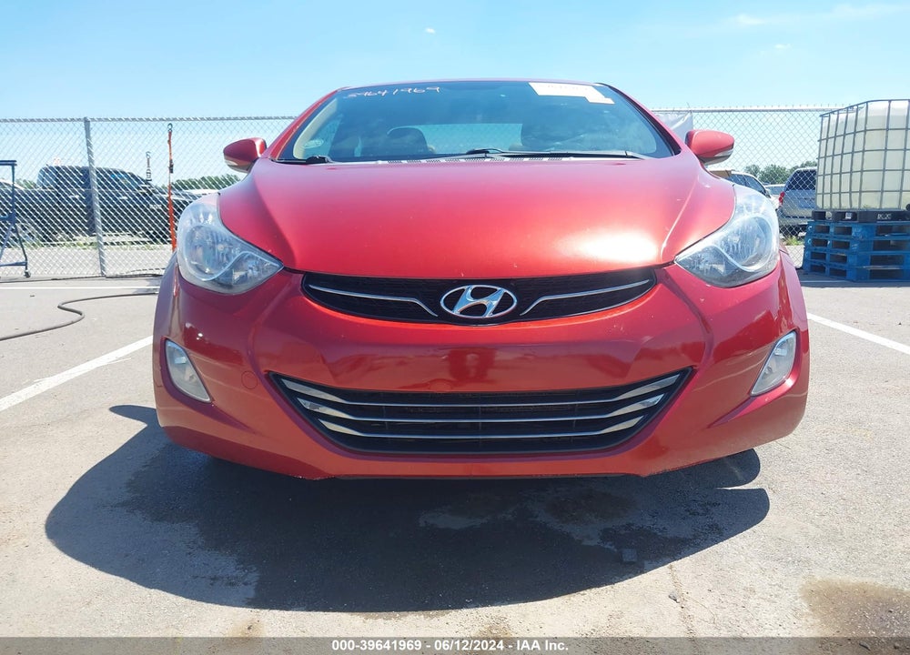 2011 HYUNDAI ELANTRA LIMITED (ULSAN PLANT) VIN: KMHDH4AE3BU131247