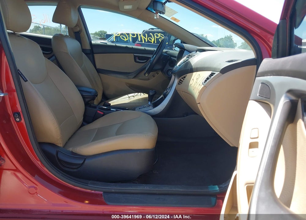 2011 HYUNDAI ELANTRA LIMITED (ULSAN PLANT) VIN: KMHDH4AE3BU131247