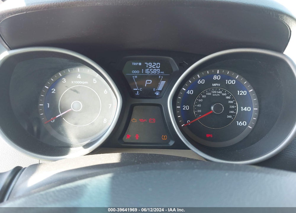 2011 HYUNDAI ELANTRA LIMITED (ULSAN PLANT) VIN: KMHDH4AE3BU131247