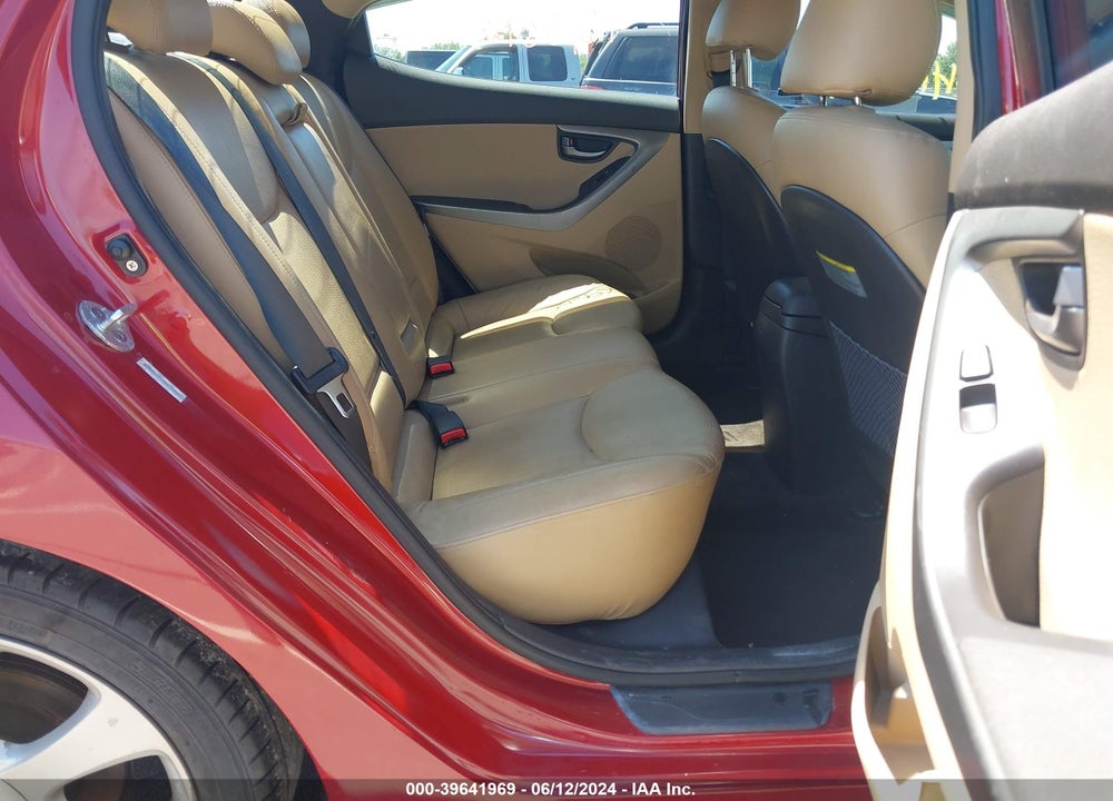 2011 HYUNDAI ELANTRA LIMITED (ULSAN PLANT) VIN: KMHDH4AE3BU131247