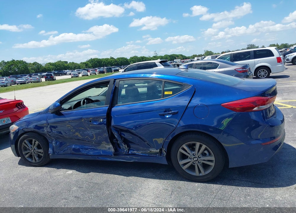 2018 HYUNDAI ELANTRA SEL VIN: 5NPD84LF1JH223833