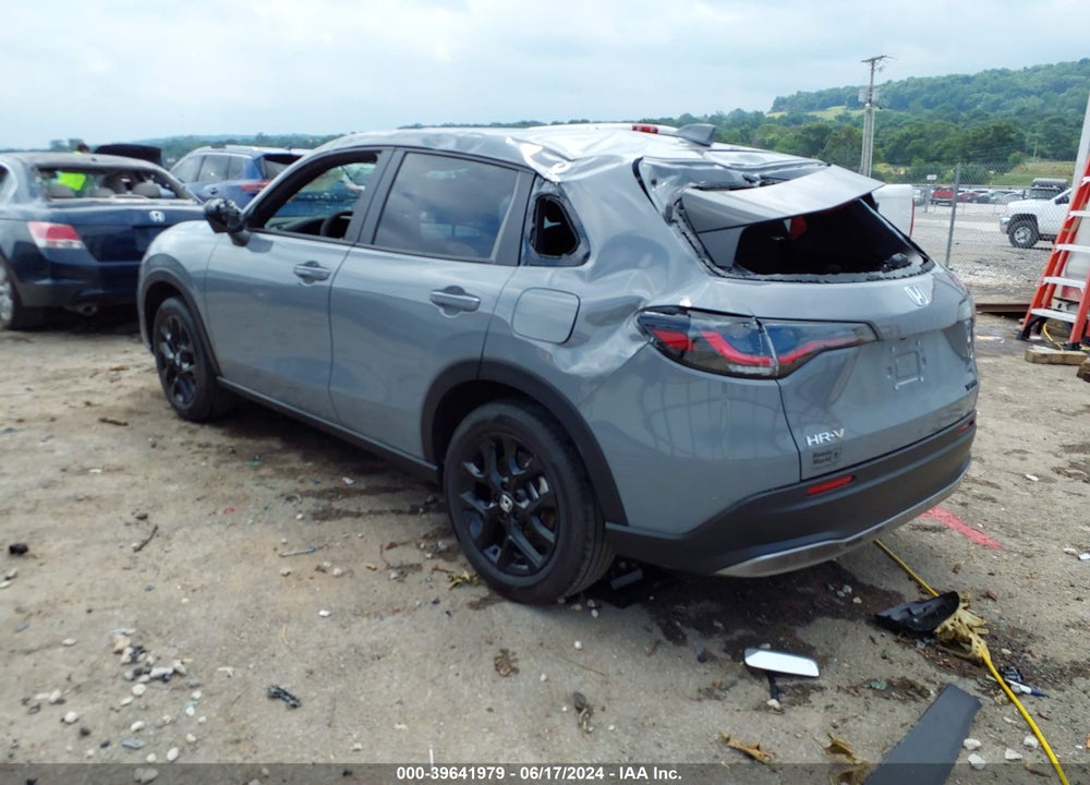 2024 HONDA HR-V 2WD SPORT/2WD SPORT W/O BSI VIN: 3CZRZ1H54RM759824