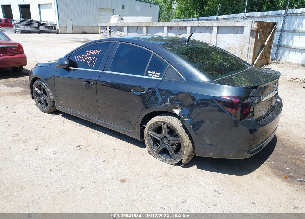 2014 CHEVROLET CRUZE 2LT MANUAL VIN: 1G1PF5SB8E7238632