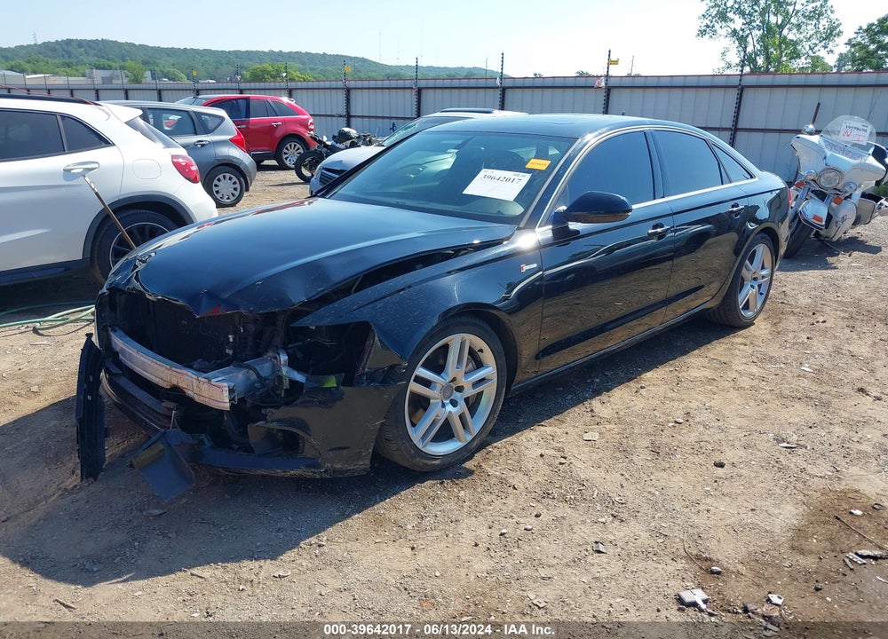 2014 AUDI A6 3.0T PREMIUM PLUS VIN: WAUFGAFC7EN071832
