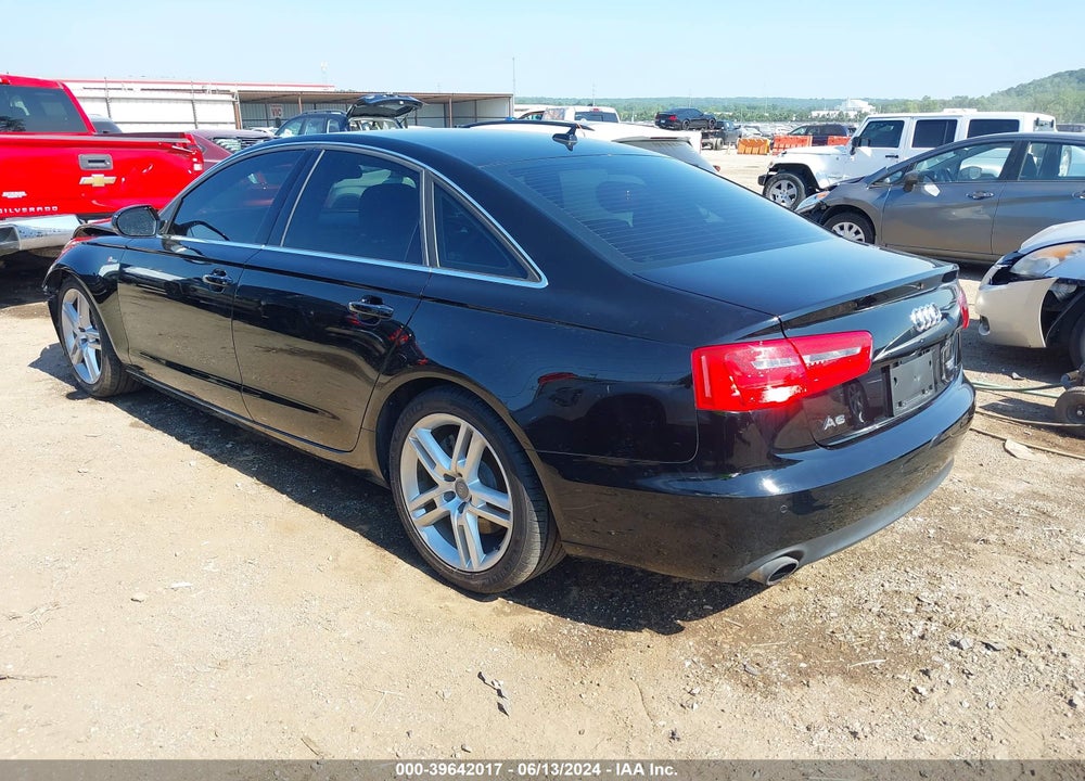 2014 AUDI A6 3.0T PREMIUM PLUS VIN: WAUFGAFC7EN071832