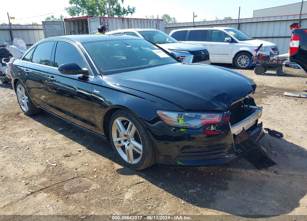 2014 AUDI A6 3.0T PREMIUM PLUS VIN: WAUFGAFC7EN071832