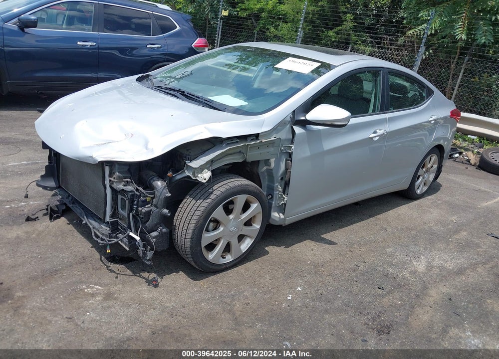 2013 HYUNDAI ELANTRA LIMITED VIN: 5NPDH4AE5DH235319