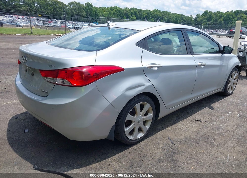 2013 HYUNDAI ELANTRA LIMITED VIN: 5NPDH4AE5DH235319