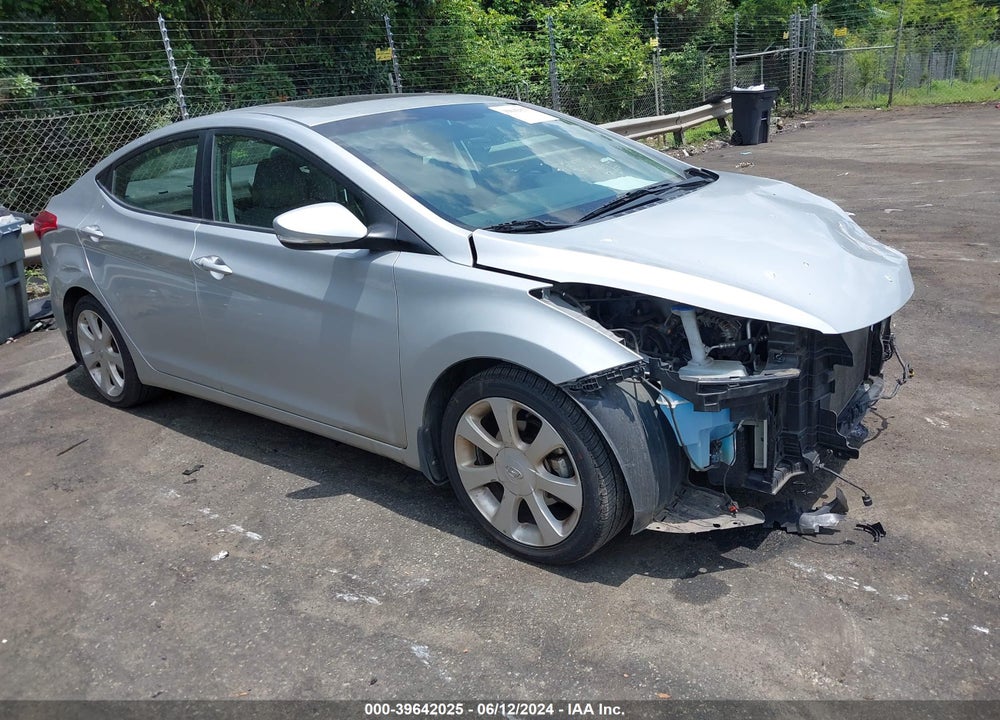 2013 HYUNDAI ELANTRA LIMITED VIN: 5NPDH4AE5DH235319