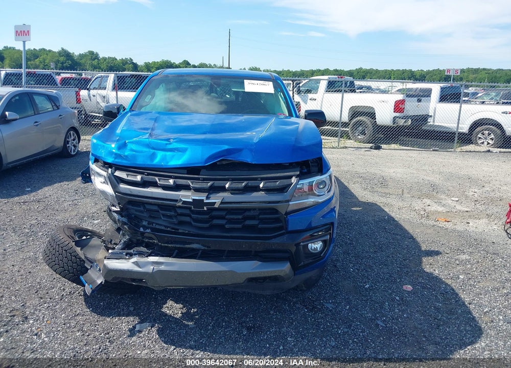 2022 CHEVROLET COLORADO 4WD SHORT BOX Z71 VIN: 1GCGTDEN2N1330015