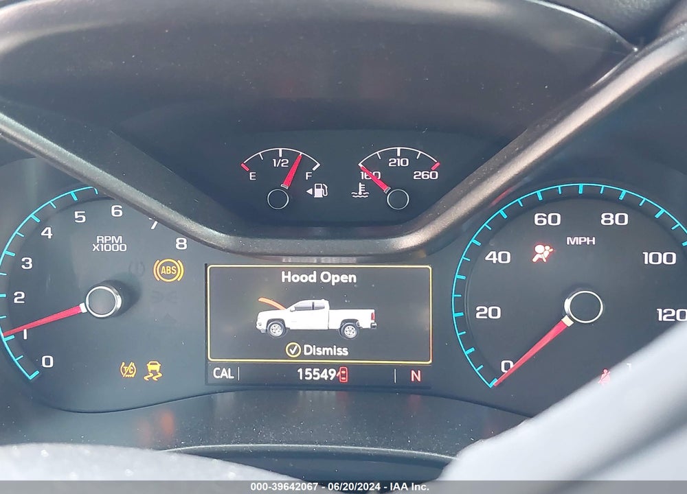 2022 CHEVROLET COLORADO 4WD SHORT BOX Z71 VIN: 1GCGTDEN2N1330015