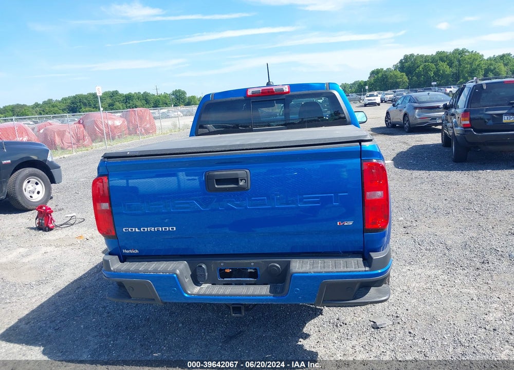 2022 CHEVROLET COLORADO 4WD SHORT BOX Z71 VIN: 1GCGTDEN2N1330015