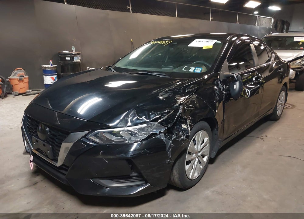 2022 NISSAN SENTRA S XTRONIC CVT VIN: 3N1AB8BV5NY207179