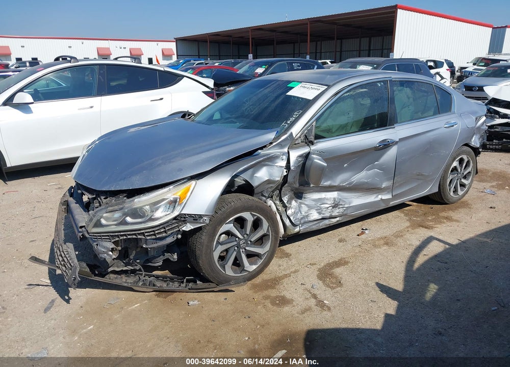 2016 HONDA ACCORD EX VIN: 1HGCR2E74GA008791