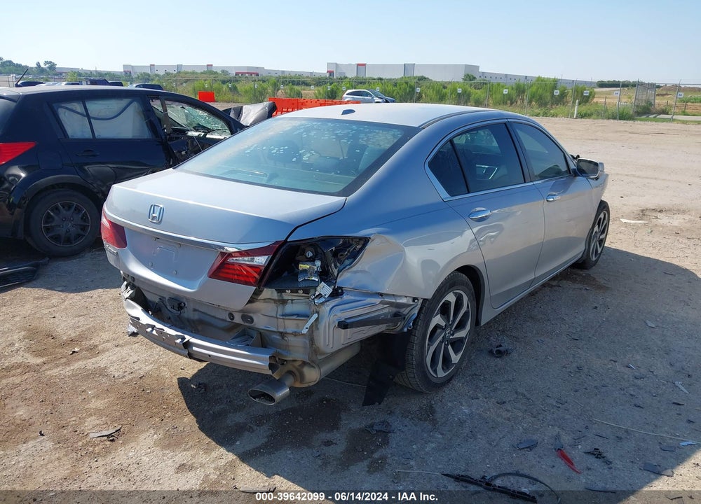 2016 HONDA ACCORD EX VIN: 1HGCR2E74GA008791