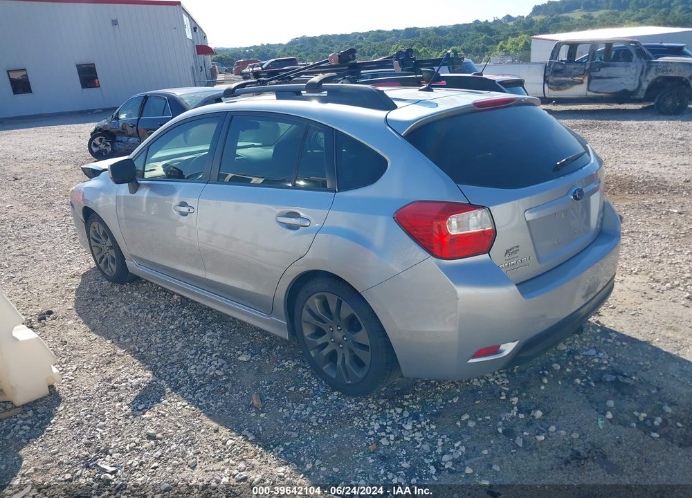 2012 SUBARU IMPREZA 2.0I SPORT LIMITED VIN: JF1GPAR60CH202274