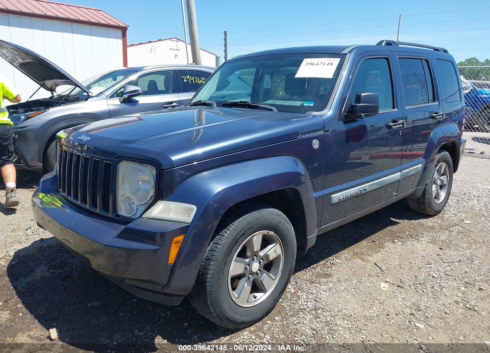 2008 JEEP LIBERTY SPORT VIN: 1J8GN28K88W288157