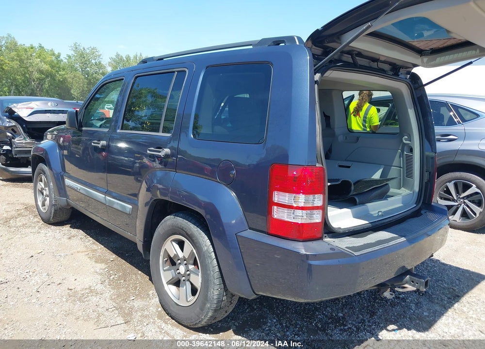 2008 JEEP LIBERTY SPORT VIN: 1J8GN28K88W288157