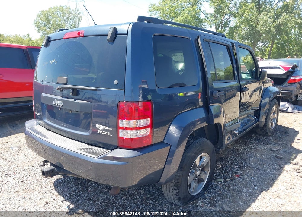 2008 JEEP LIBERTY SPORT VIN: 1J8GN28K88W288157