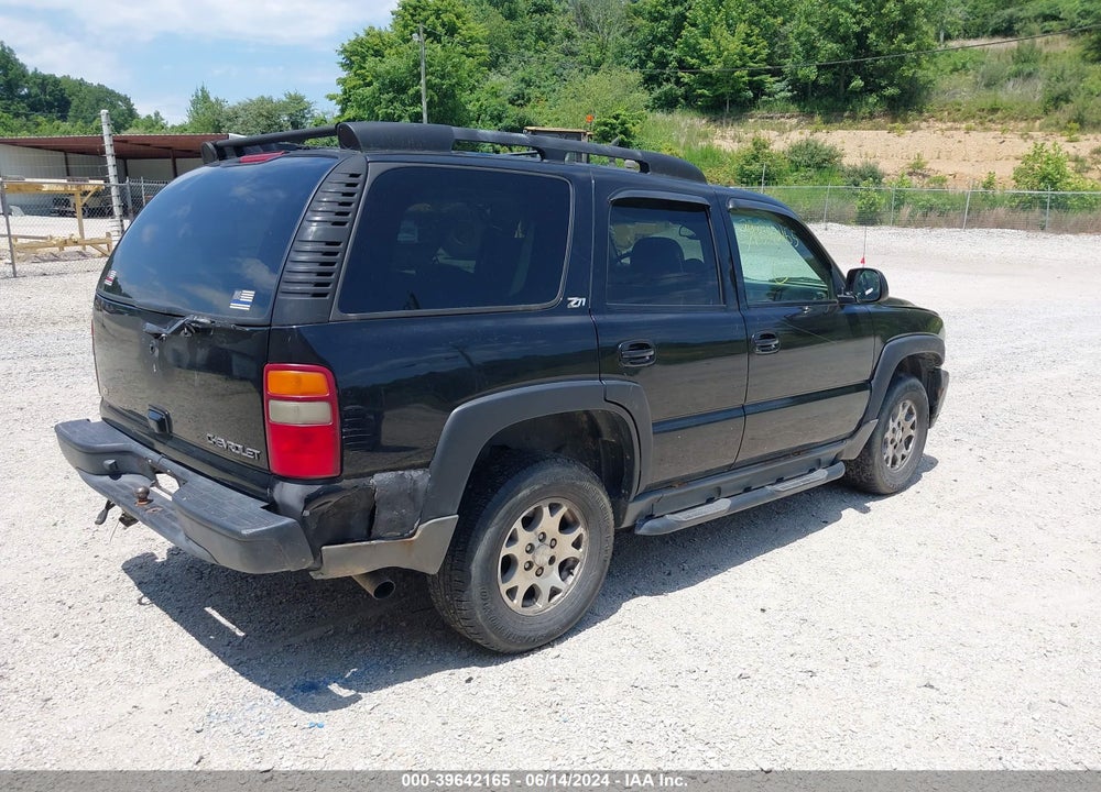 2003 CHEVROLET TAHOE VIN: 1GNEK13Z73R209582