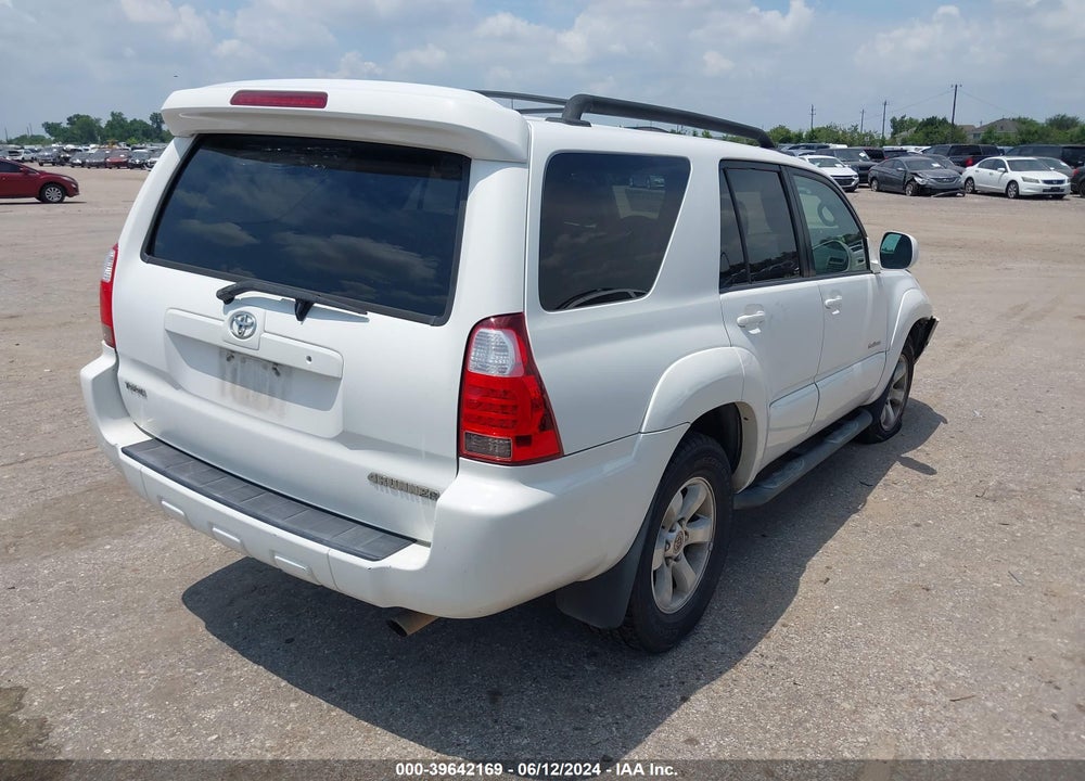 2006 TOYOTA 4RUNNER SR5 SPORT V6 VIN: JTEZU14R760081500