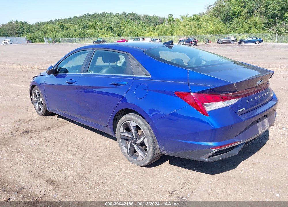 2021 HYUNDAI ELANTRA LIMITED VIN: KMHLP4AG5MU099811