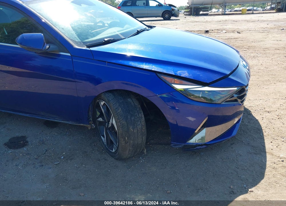 2021 HYUNDAI ELANTRA LIMITED VIN: KMHLP4AG5MU099811