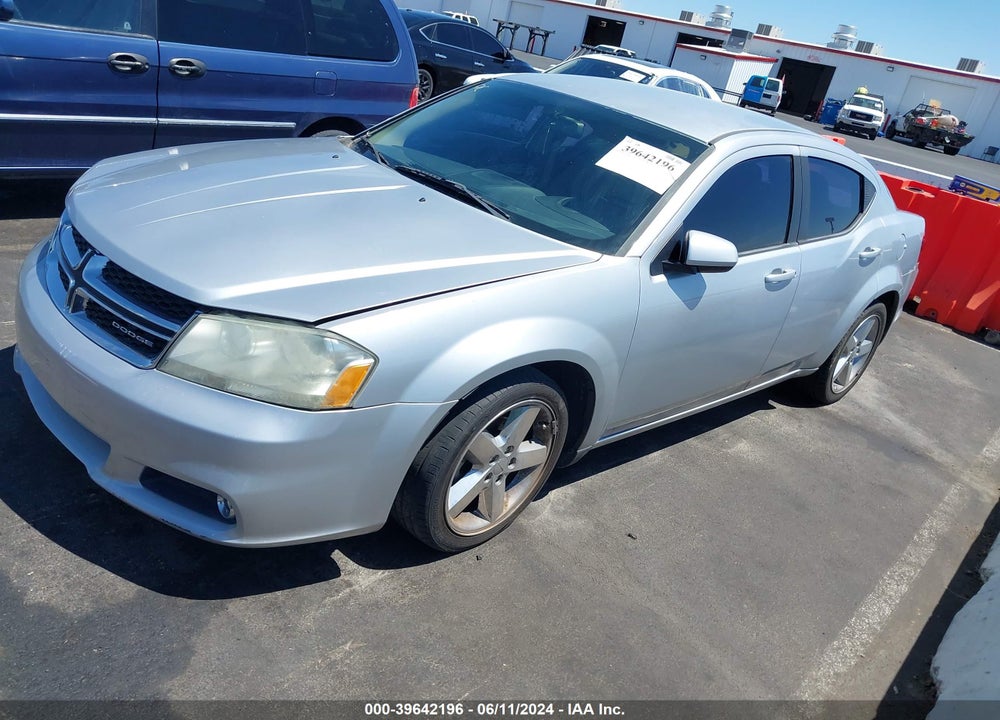 2011 DODGE AVENGER LUX VIN: 1B3BD2FG2BN546349