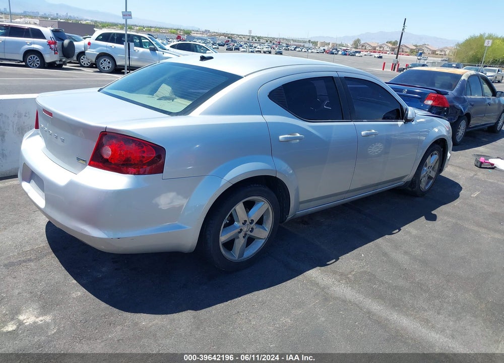 2011 DODGE AVENGER LUX VIN: 1B3BD2FG2BN546349