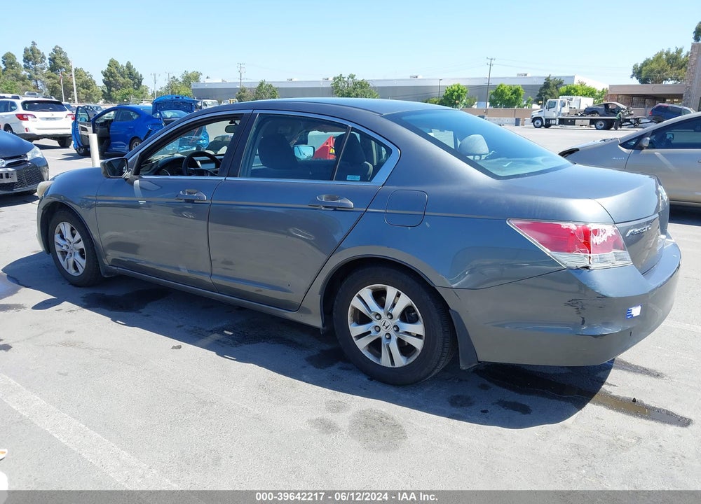 2008 HONDA ACCORD 2.4 LX-P VIN: 1HGCP264X8A116876