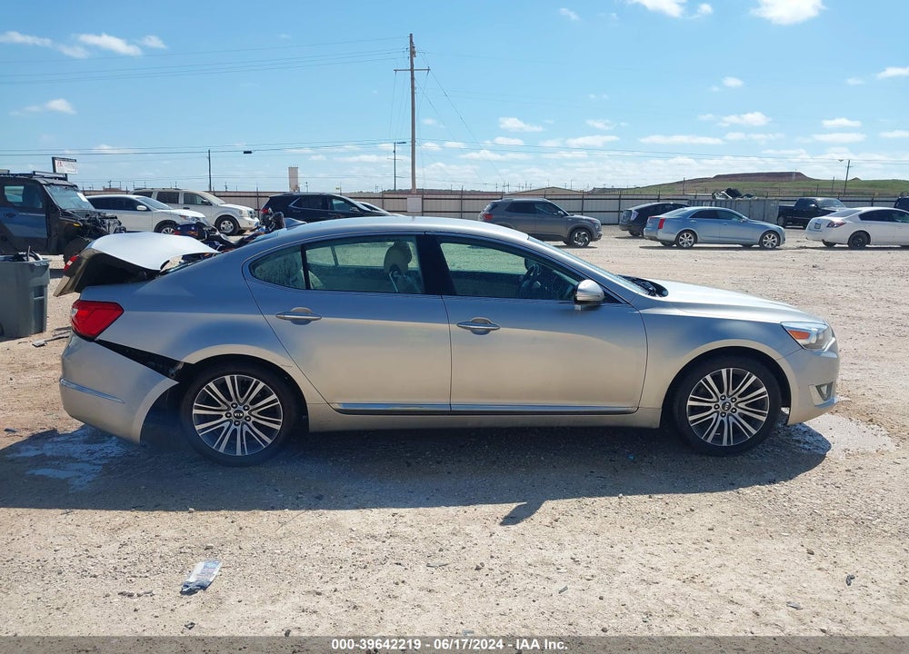 2014 KIA CADENZA PREMIUM VIN: KNALN4D74E5137771