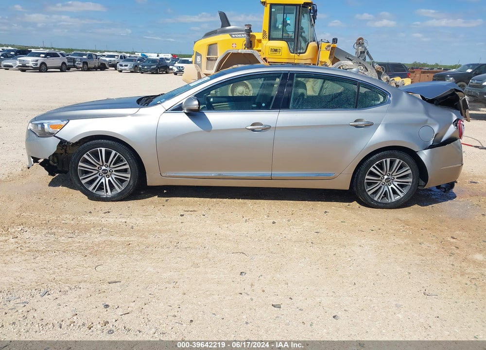 2014 KIA CADENZA PREMIUM VIN: KNALN4D74E5137771