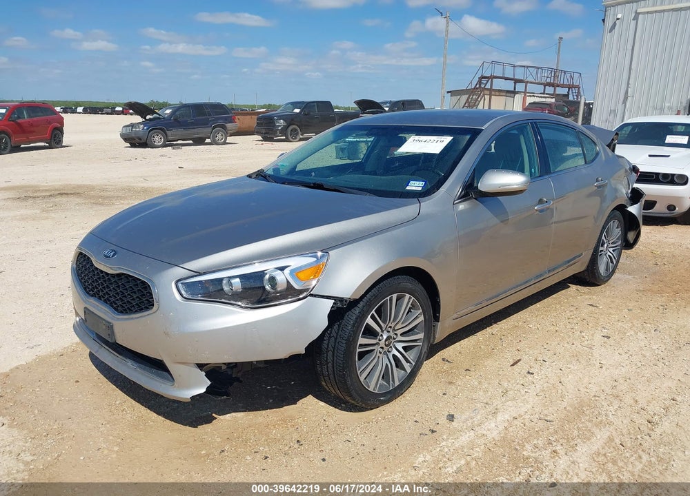 2014 KIA CADENZA PREMIUM VIN: KNALN4D74E5137771