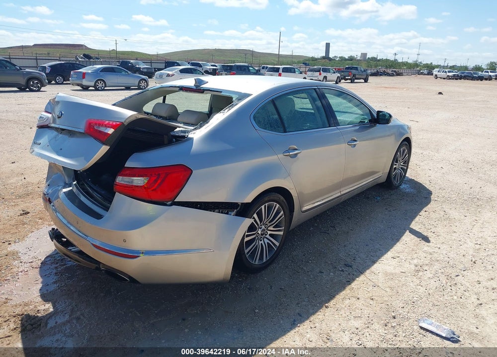 2014 KIA CADENZA PREMIUM VIN: KNALN4D74E5137771