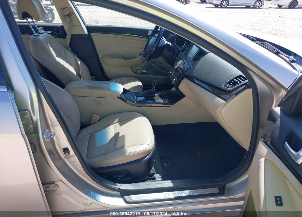 2014 KIA CADENZA PREMIUM VIN: KNALN4D74E5137771