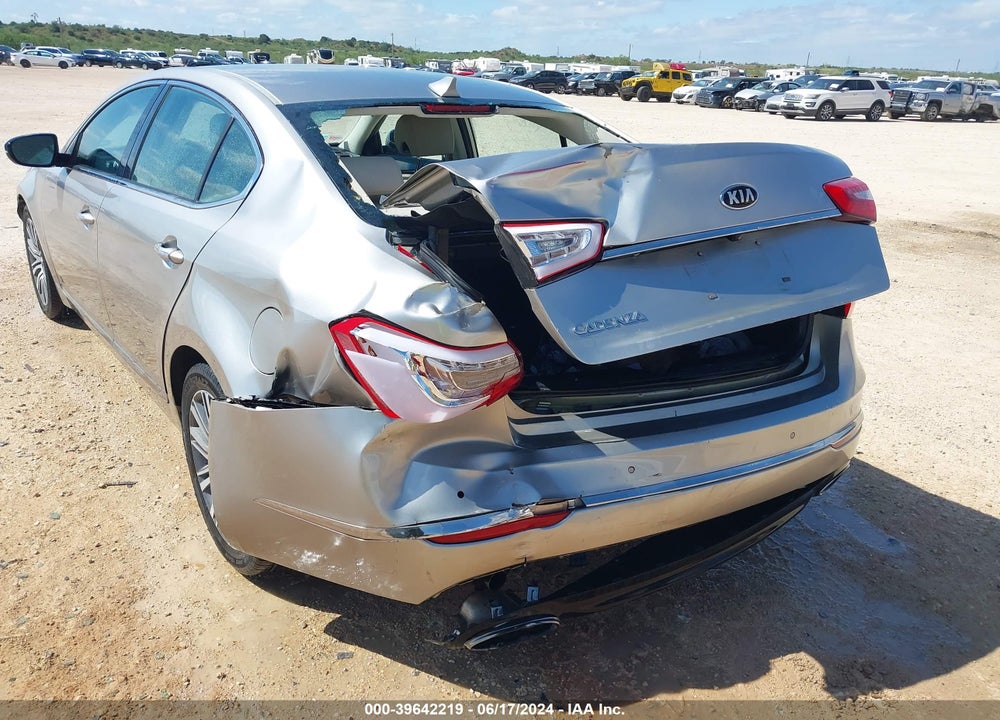 2014 KIA CADENZA PREMIUM VIN: KNALN4D74E5137771