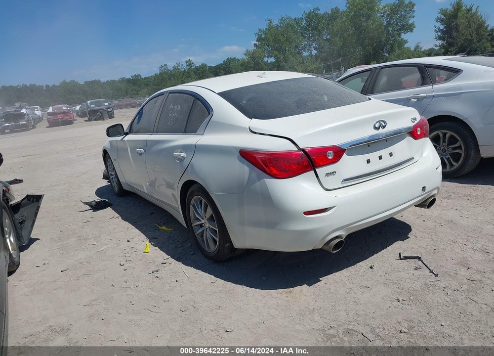 2016 INFINITI Q50 2.0T BASE/2.0T PREMIUM VIN: JN1CV7AR6GM251163