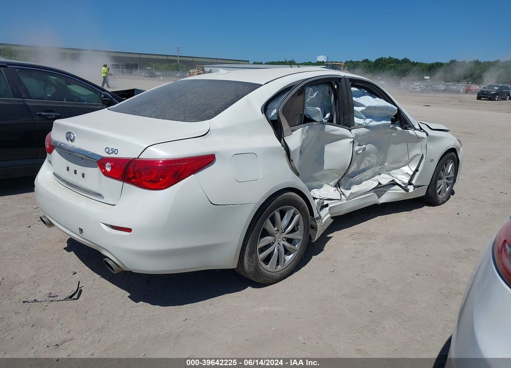 2016 INFINITI Q50 2.0T BASE/2.0T PREMIUM VIN: JN1CV7AR6GM251163