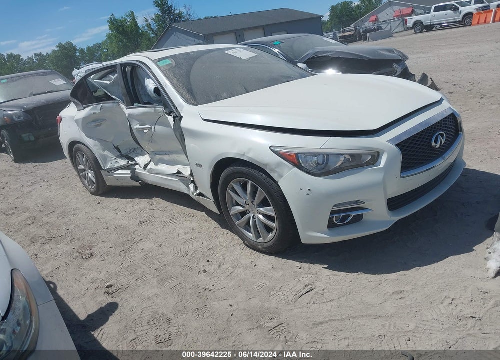 2016 INFINITI Q50 2.0T BASE/2.0T PREMIUM VIN: JN1CV7AR6GM251163