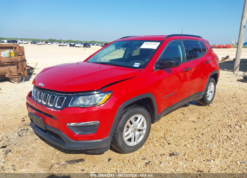 2021 JEEP COMPASS SPORT FWD VIN: 3C4NJCAB3MT535157