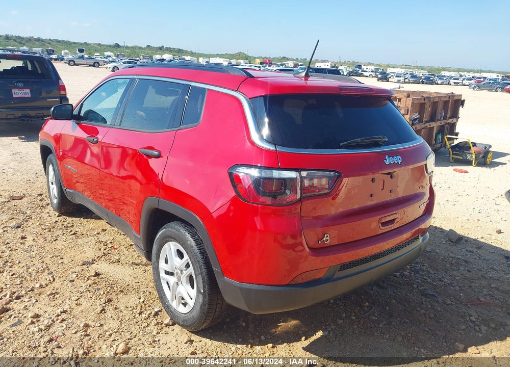 2021 JEEP COMPASS SPORT FWD VIN: 3C4NJCAB3MT535157