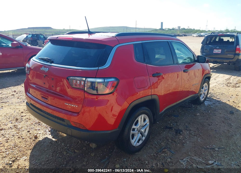 2021 JEEP COMPASS SPORT FWD VIN: 3C4NJCAB3MT535157