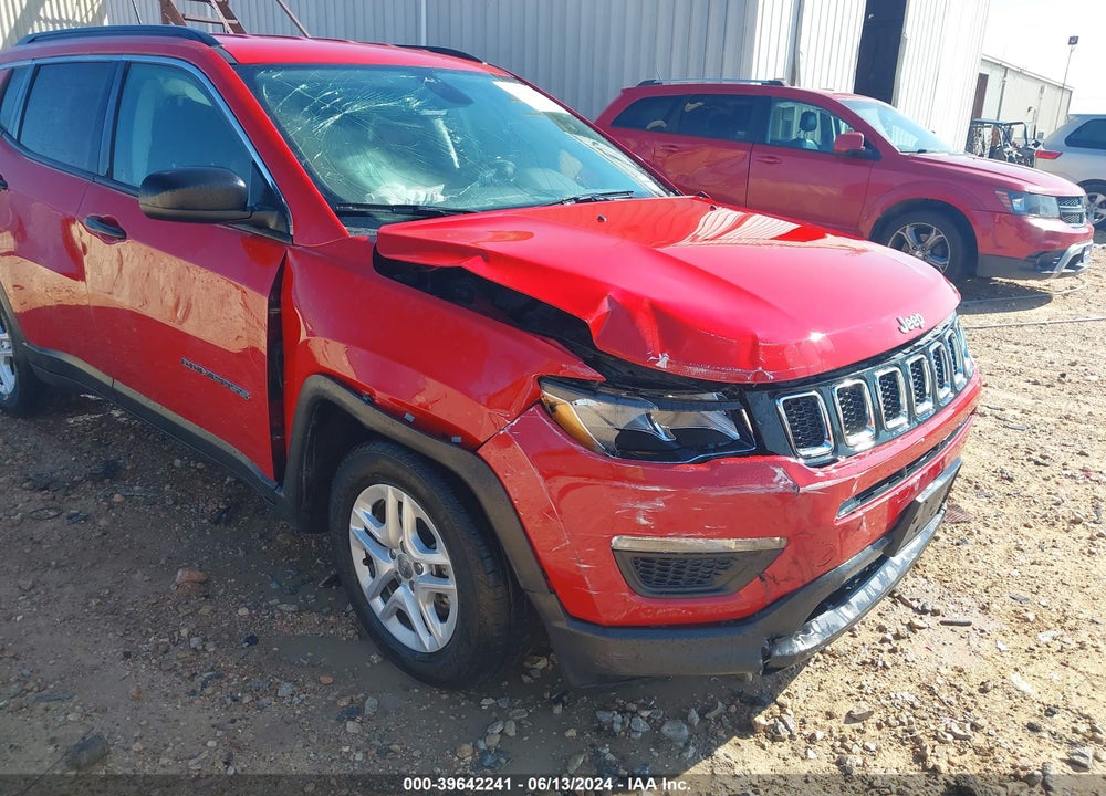 2021 JEEP COMPASS SPORT FWD VIN: 3C4NJCAB3MT535157
