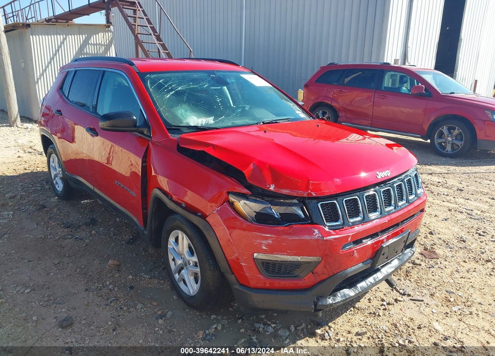2021 JEEP COMPASS SPORT FWD VIN: 3C4NJCAB3MT535157