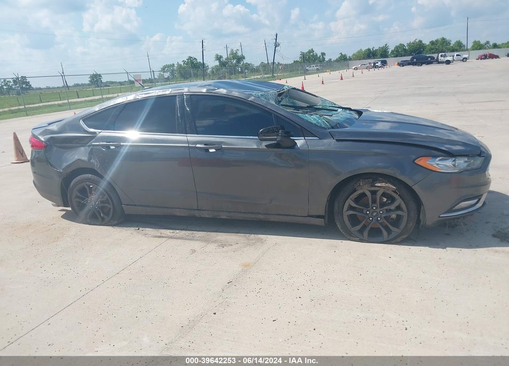 2018 FORD FUSION SE VIN: 3FA6P0HD6JR267289