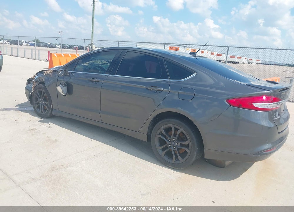2018 FORD FUSION SE VIN: 3FA6P0HD6JR267289