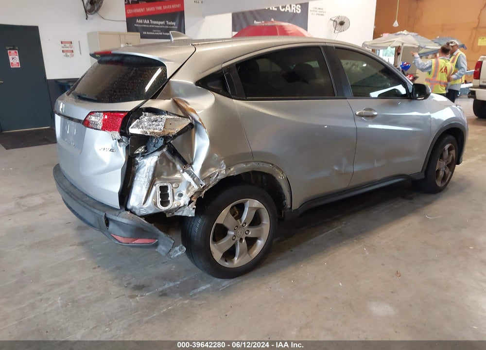2019 HONDA HR-V LX VIN: 3CZRU6H34KG715921