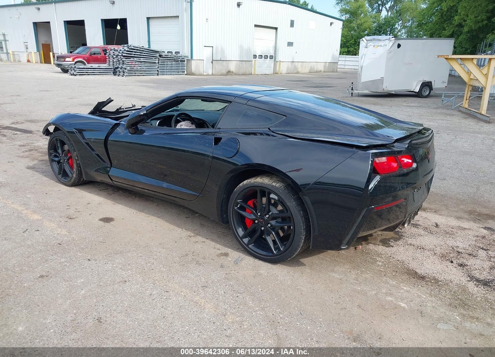 2019 CHEVROLET CORVETTE STINGRAY VIN: 1G1YB2D72K5107985