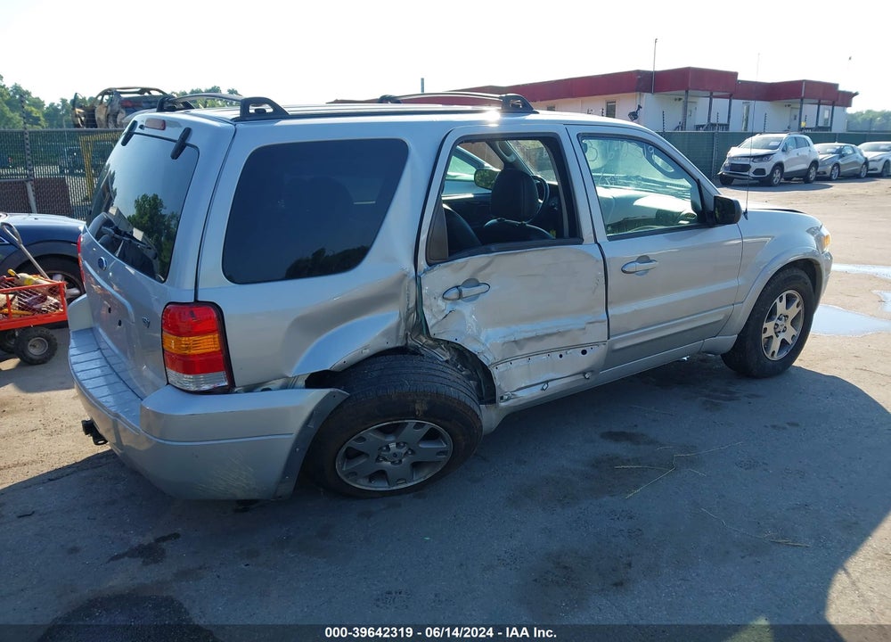 2005 FORD ESCAPE LIMITED VIN: 1FMYU94145KC28394